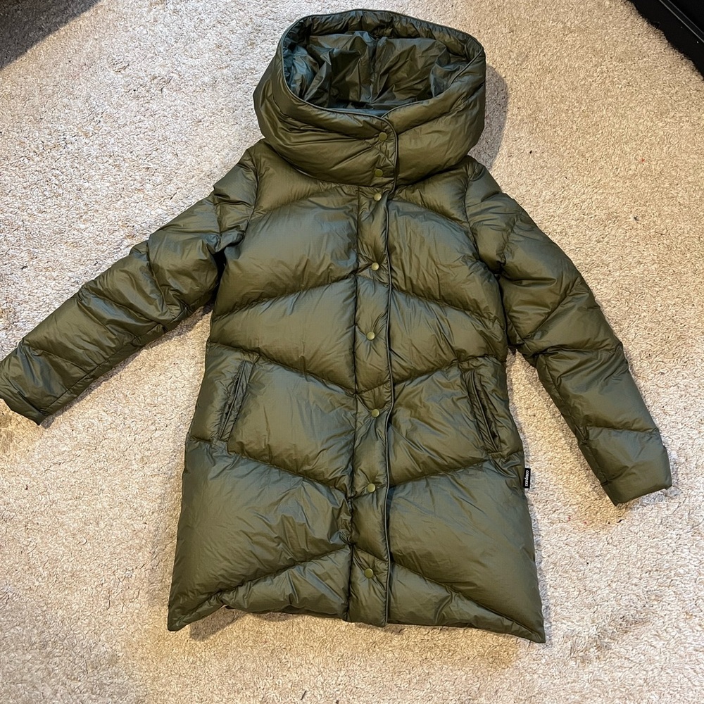 Cotopaxi Nina Down Parka -medium, olive green